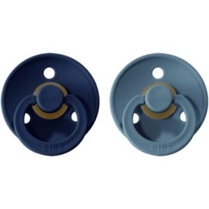 BIBS Colour Natural Rubber Size 2: 6+ months suzetă