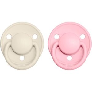 BIBS De Lux Natural Rubber Size 1: 0+ months suzetă