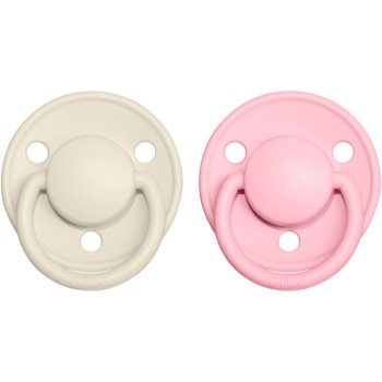 BIBS De Lux Natural Rubber Size 1: 0+ months suzetă