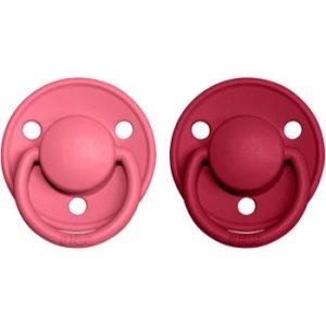 BIBS De Lux Natural Rubber Size 1: 0+ months suzetă