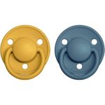 BIBS De Lux Natural Rubber Size 2: 6+ months suzetă