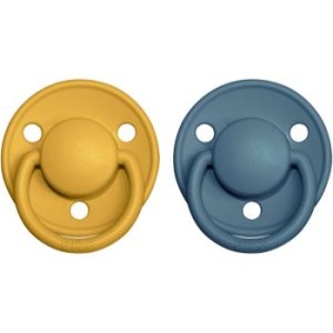 BIBS De Lux Natural Rubber Size 2: 6+ months suzetă