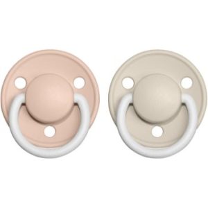 BIBS De Lux Natural Rubber Night Size 2: 6+ months suzetă