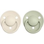 BIBS De Lux Natural Rubber Size 2: 6+ months suzetă