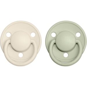BIBS De Lux Natural Rubber Size 2: 6+ months suzetă