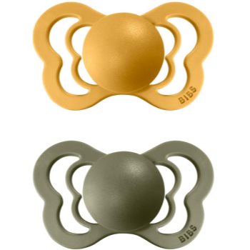 BIBS Couture Natural Rubber Size 2: 6+ months suzetă