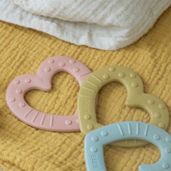 BIBS Baby Bitie Heart jucărie pentru dentiție