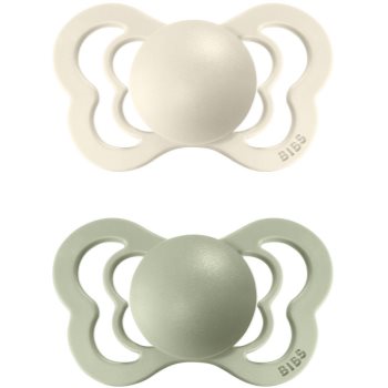 BIBS Couture Natural Rubber Size 2: 6+ months suzetă
