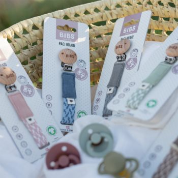 BIBS Paci Braid clips pentru suzetă