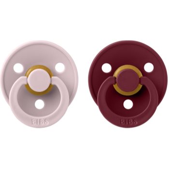 BIBS Colour Natural Rubber Size 2: 6+ months suzetă