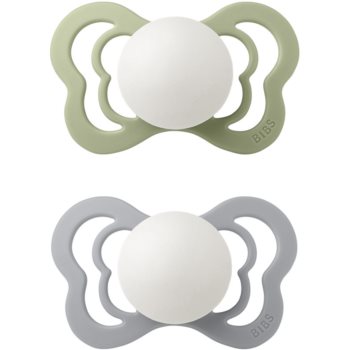 BIBS Couture Glow Silicone Size 1: 0+ months suzetă