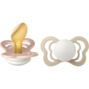 BIBS Couture Glow Natural Rubber Size 2: 6+ months suzetă