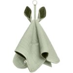 BIBS Kangarooo Cuddle Cloth pătură mini cu animal de pluș cu clips