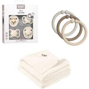 BIBS Baby Gift Set Big set cadou Ivory (pentru bebeluși)