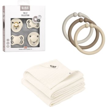 BIBS Baby Gift Set Big set cadou Ivory (pentru bebeluși)
