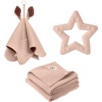 BIBS Baby Gift Set Medium set cadou Blush 3+ months(pentru bebeluși)