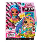 Papusa LOL Surprise Tweens S3, Emma Emo cu 15 surprize, 584070EUC
