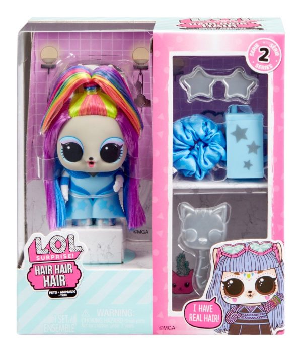 LOL Surprise Hair Hair Hair Pets, S2, Funk Bunny