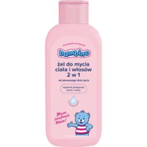 Bambino Baby Body & Hair sampon si gel de baie 2 in 1 pentru nou-nascuti si copii