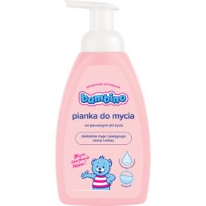 Bambino Baby Wash Foam spuma de baie pentru corp si par