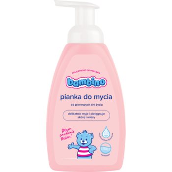 Bambino Baby Wash Foam spuma de baie pentru corp si par