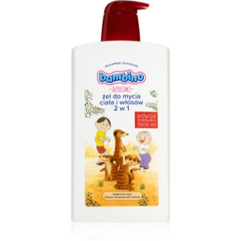 Bambino Kids Bolek and Lolek 2 in 1 gel de dus si sampon 2in1 pentru copii
