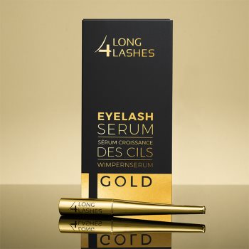Long 4 Lashes Gold Serum Ser reparator pentru cresterea genelor