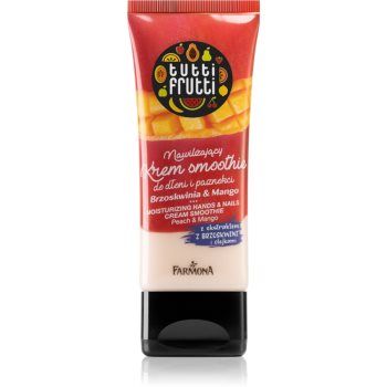 Farmona Tutti Frutti Peach & Mango cremă hidratantă pentru maini si unghii