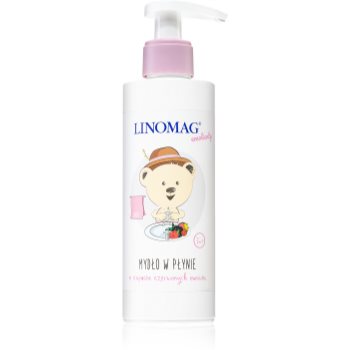 Linomag Emolienty Hand Soap Red Fruit Săpun lichid pentru mâini pentru copii