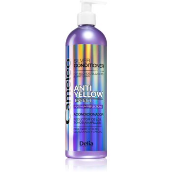 Delia Cosmetics Cameleo Anti-Yellow Effect Balsam pentru părul blong și gri