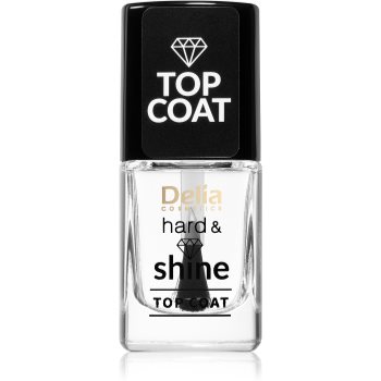 Delia Cosmetics Hard & Shine top coat cu efect de lungă durată