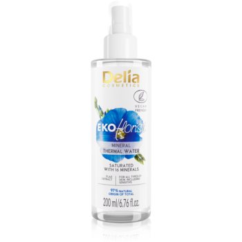 Delia Cosmetics Ekoflorist loțiune pentru față cu minerale