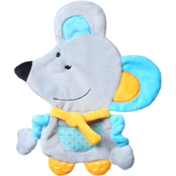 BabyOno Have Fun Cuddly Toy for Babies animăluț moale, de jucărie pentru dentiție