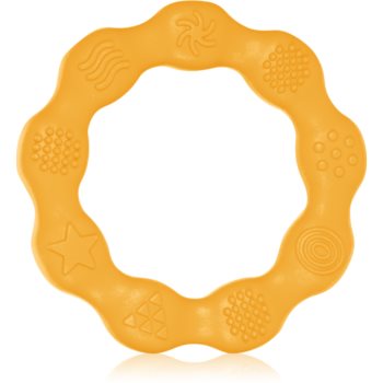 BabyOno Be Active Silicone Teether Ring jucărie pentru dentiție