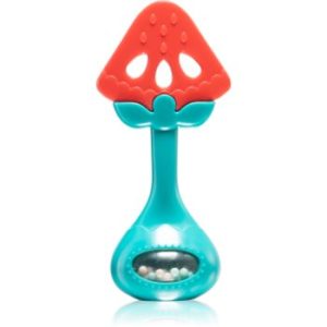 BabyOno Have Fun Teether jucărie pentru dentiție cu zornăitoare