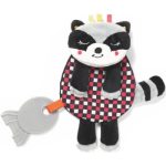 BabyOno Have Fun Cuddly Toy for Babies animăluț moale, de jucărie pentru dentiție