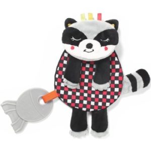 BabyOno Have Fun Cuddly Toy for Babies animăluț moale, de jucărie pentru dentiție
