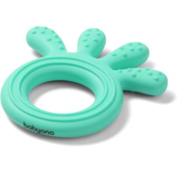 BabyOno Be Active Silicone Teether Octopus jucărie pentru dentiție