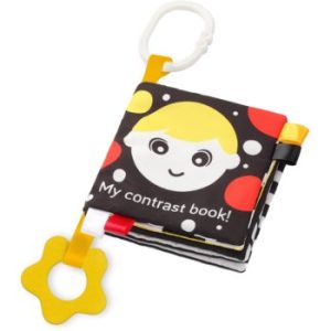 BabyOno Have Fun My Contrast Book carte educativă contrastantă