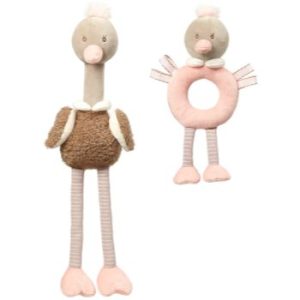 BabyOno Have Fun Ostrich McKnox Family jucărie de pluș
