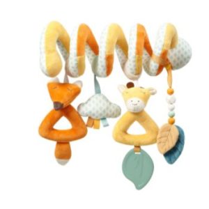 BabyOno Have Fun Educational Spiral Toy jucărie suspendabilă contrastantă