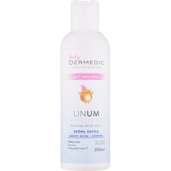 Dermedic Baby gel cremos pentru dus pentru nou-nascuti si copii