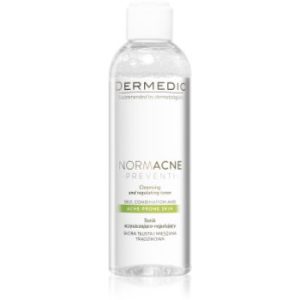 Dermedic Normacne Preventi demachiant calmant tonic pentru ten gras și mixt