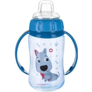 Canpol babies Cute Animals cană pentru antrenament cu mânere