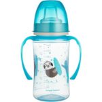 Canpol babies Exotic Animals cană pentru antrenament cu mânere