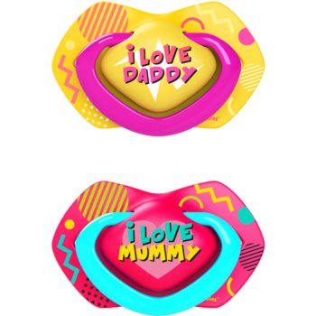Canpol babies Neon Love A 0-6m suzetă
