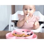 Canpol babies Suction plate Bear farfurie compartimentată cu ventuză