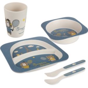 Canpol babies Bonjour Paris Set serviciu de masă pentru copii