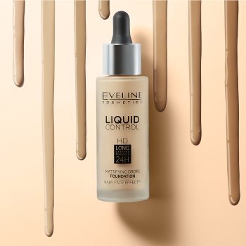 Eveline Cosmetics Liquid Control fond de ten lichid pipeta