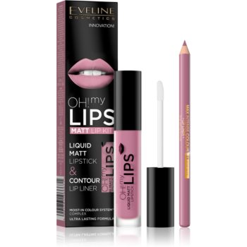 Eveline Cosmetics OH! my LIPS Matt set îngrijire buze